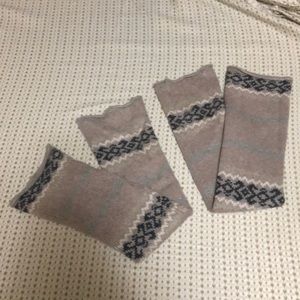 Over the knee leg warmers